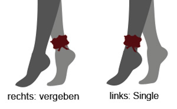 Loverli Fußschmuckband schwarz grün mit Brezel Handarbeit - Kopie