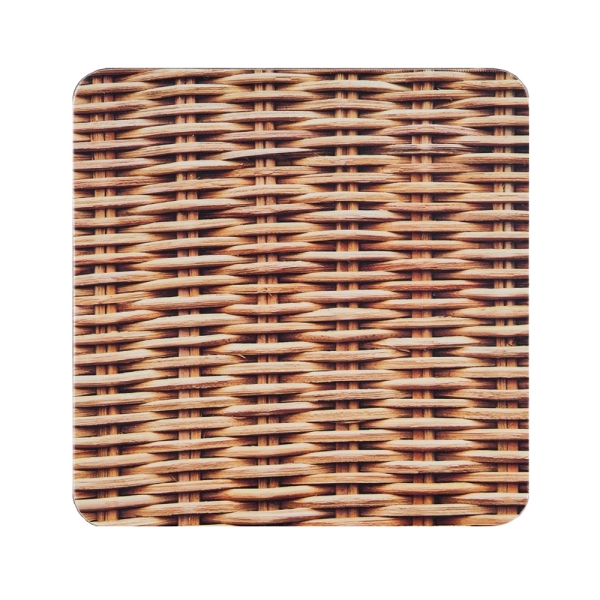 Mars & More Untersetzer Rattan braun, 6er Set