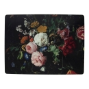 Mars & More Tischset Kork Blumenstrauß de heem 4er Set 30cm x40cm Essunterlage abwaschbar MDF Rückseite Kork
