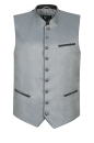 Maddox Herrenweste Elbe grau Trachtenweste Gillet