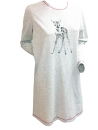 Taubert Damen Big-Shirt  Fairy Tale 85 cm grau melange