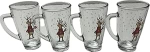 Boltze Home Glasbecher Lonelo 4er Set Trinkbecher Glühweinbecher
