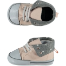 Baby Krabbelschuhe Lauflernschuhe Weiche Sohle Babyschuhe Aprikot Mädchen Sneaker ABS Sohle