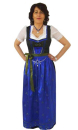 Spieth und Wenky langes Dirndl mit Brokatmiederoberteil 95cm