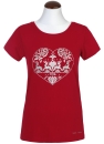 Spieth & Wensky T-Shirt Elz rot mit Applikation