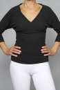 Karuna 3/4 Yoga T-Shirt schwarz Gr. S